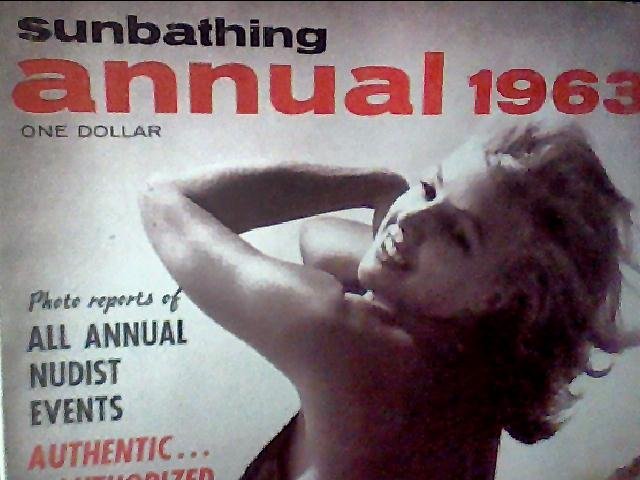 Modern Sunbathing magazine. ANNUAL,1963