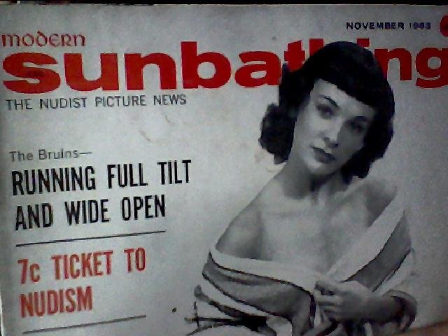 Modern Sunbathing magazine. November,1963
