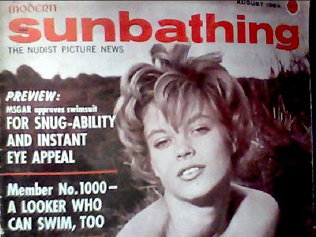 Modern Sunbathing magazine.August,1964