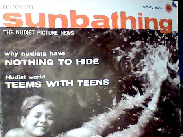 Modern Sunbathing magazine.April,1964