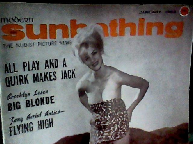 Modern Sunbathing magazine.January,1963