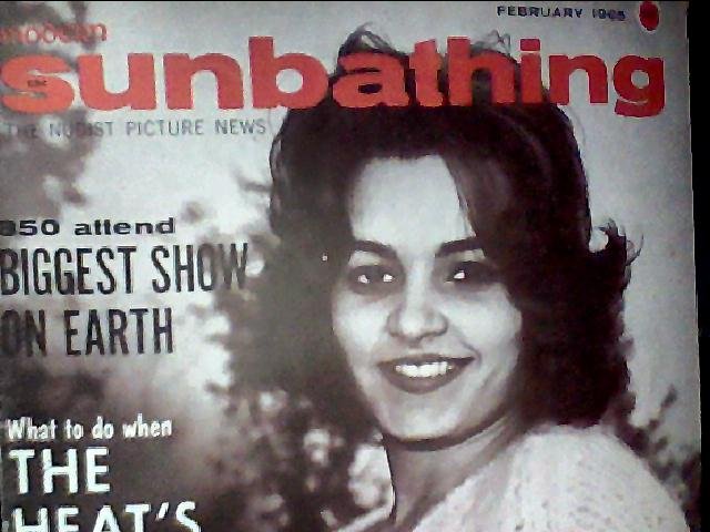 Modern Sunbathing magazine.February,1965