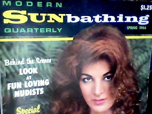 Modern Sunbathing magazine.Quarterly,spring 1966