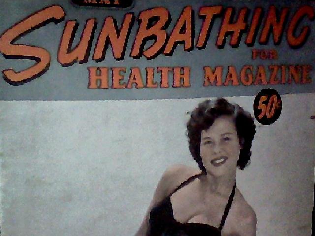 Sunbathing for health magazine. November, 1958