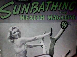 Sunbathing for health magazine. January, 1958