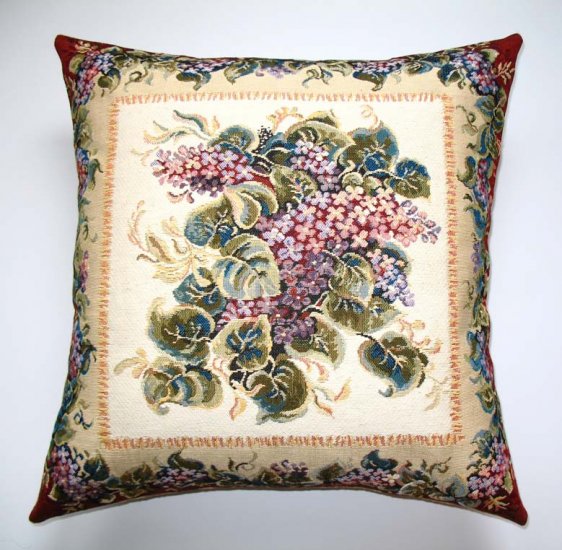 LILAC - PILLOW COVER - TAPESTRY CUSHION
