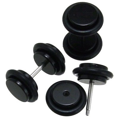 Classic Black Cheater Ear Plug