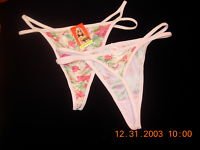 Thong panty confortable, practical, exclusive pattern!!