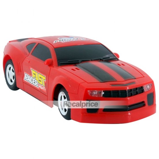 Super Speed Sound Activated Battery Operated Flashing Top Light with IC Sound Racing Car (Red)