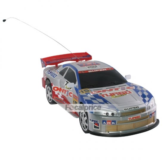 737-3348 Radio Control Four-Wheel Drive R/C Racing Car Model (Blue)