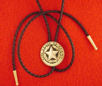State of Texas Seal Bolo Tie