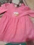 CARTERS HAPPY BIRTHDAY DRESS NEW COND SIZE 18 MONTHS