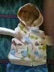 CARTERS ADORABLE BOYS DINOSAUR FLEECE VEST OUTFIT SIZE 6 MONTHS