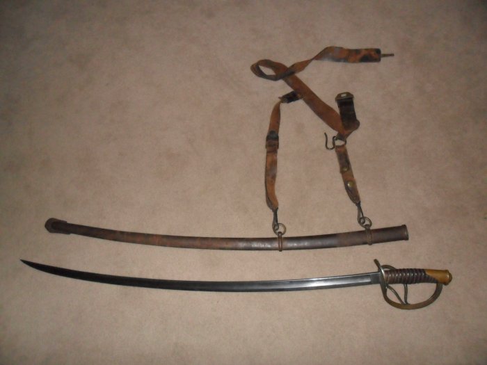 Genuine C Roby M1860 Calvary Saber 1865