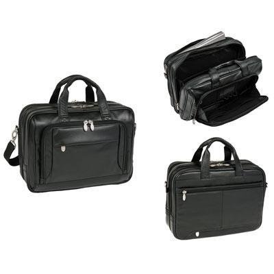 McKlein/Siamod WEST LOOP Compartment Briefcase