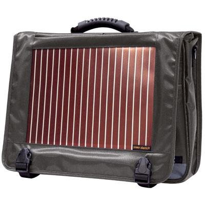 Traveler's Choice ECO Solar Pow.Messenger Bag GY