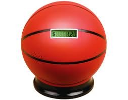 Basketball piggy bank