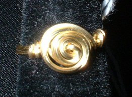 Brass Swirl Ring