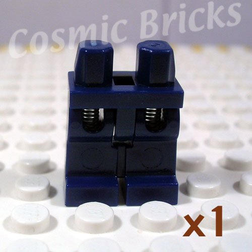 LEGO Dark Blue Hips and Legs Spring Legs (single,N)