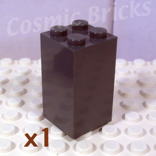 LEGO Dark Bluish Gray Brick 2x2x3 4227007 30145 (single,N)