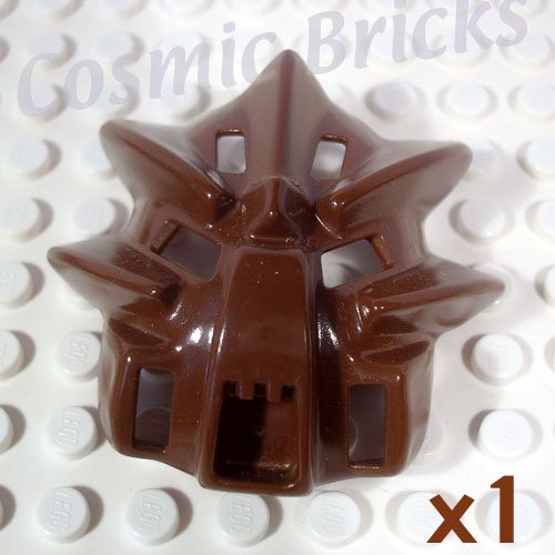 LEGO Brown Bionicle Mask Miru Nuva 43614 (single,N)