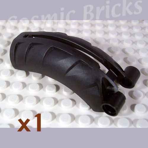 LEGO Black Bionicle Rahkshi Back Cover Groove 4215829 44140 (single,N)