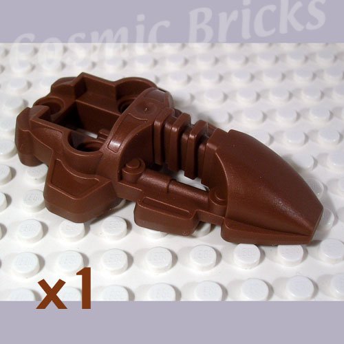 LEGO Pearl Brown Bionicle Foot Rahkshi 4194909 44138 (single,N)