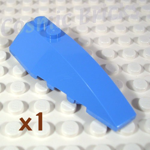 LEGO Medium Blue Wedge 6x2 Right 4160113 41747 (single,N)