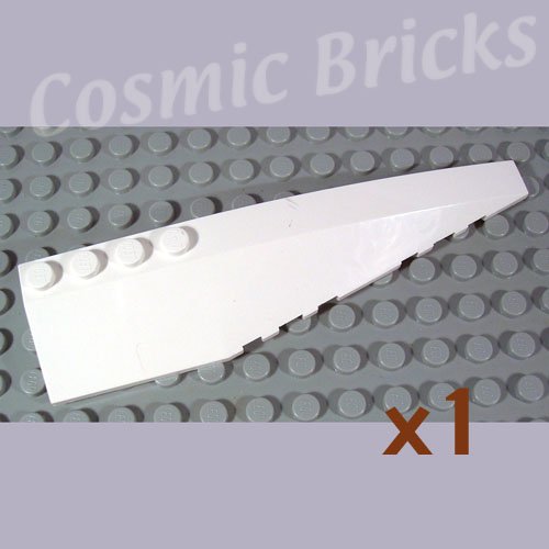 LEGO White Wedge 12x3 Right 4162779 42060 (single,N)