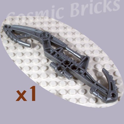 LEGO Flat Silver Bionicle Weapon Vahki Staff of Suggestion Zadakh 48446 (single,N)