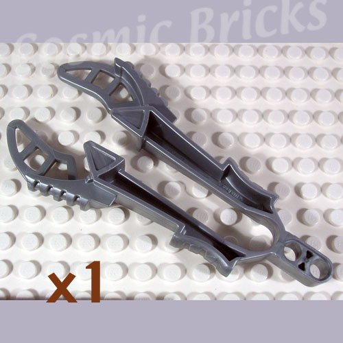 LEGO Flat Silver Bionicle Kanoka Disk Launcher Vahki 4251144 47334 (single,N)