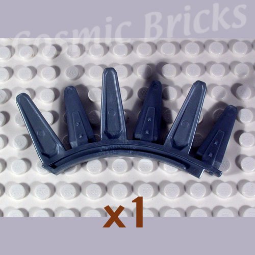 LEGO Flat Silver Bionicle Rahkshi Back Blade 6 blades Panrahk 44142 (single,N)