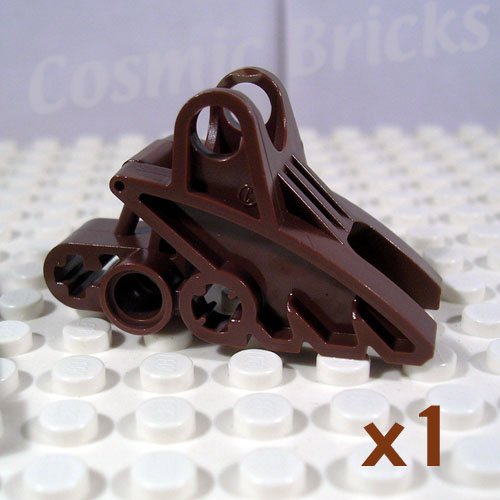 LEGO Brown Bionicle Foot Ball Joint Socket 2x3x5 4162077 41668 (single,N)