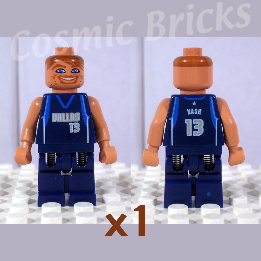 LEGO NBA Steve Nash Dallas Mavericks #13 minifigure (single,N)