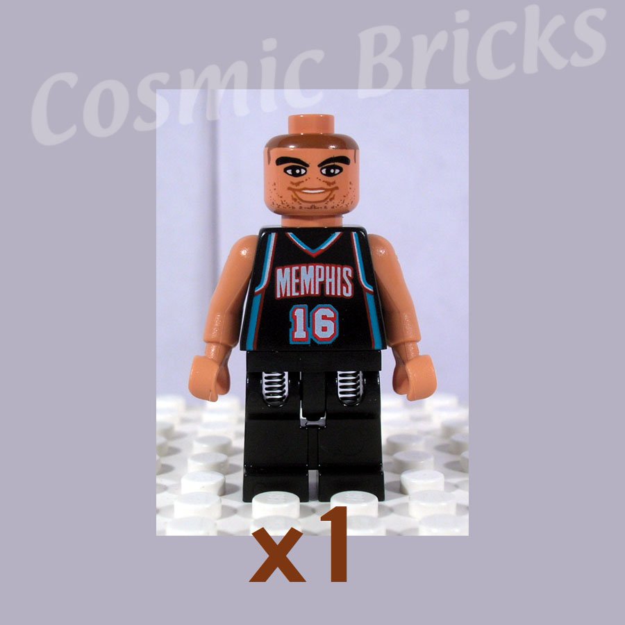 LEGO NBA Pau Gasol Memphis Grizzlies #16 minifigure (single,N)