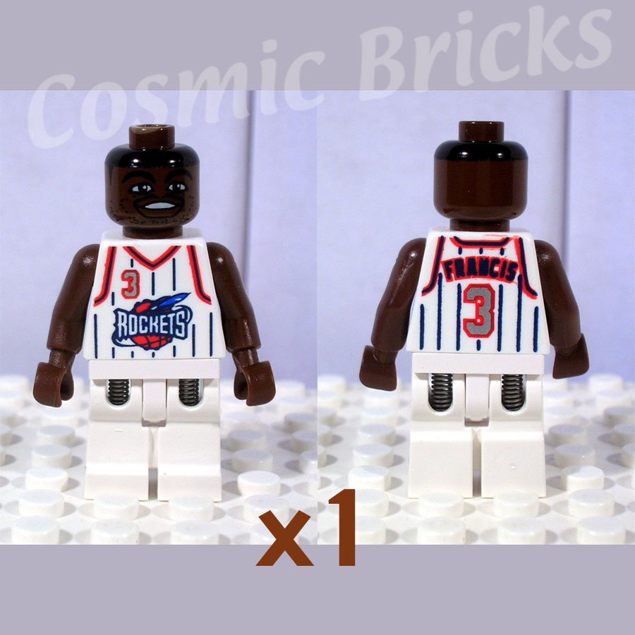 LEGO NBA Steve Francis Houston Rockets #3 minifigure (single,N)