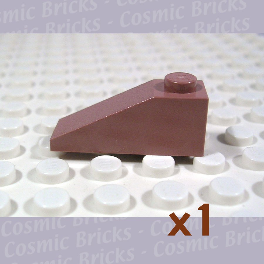 LEGO Sand Red Slope 33 3x1 4286153 4286 (single,N)