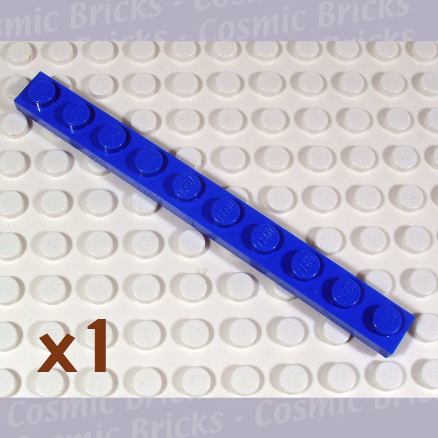 LEGO Bright Blue Plate 1x10 447723 4477 4477 (single,N)