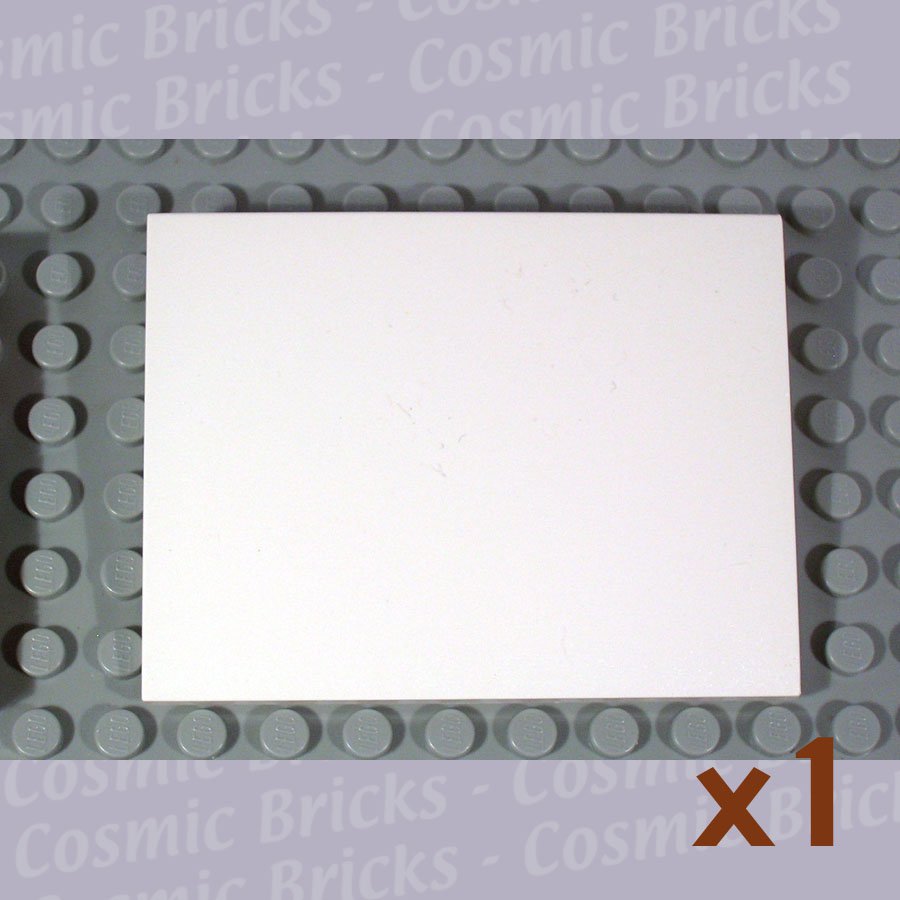 LEGO White Slope 10 6x8 4529681 4515 (single,N)