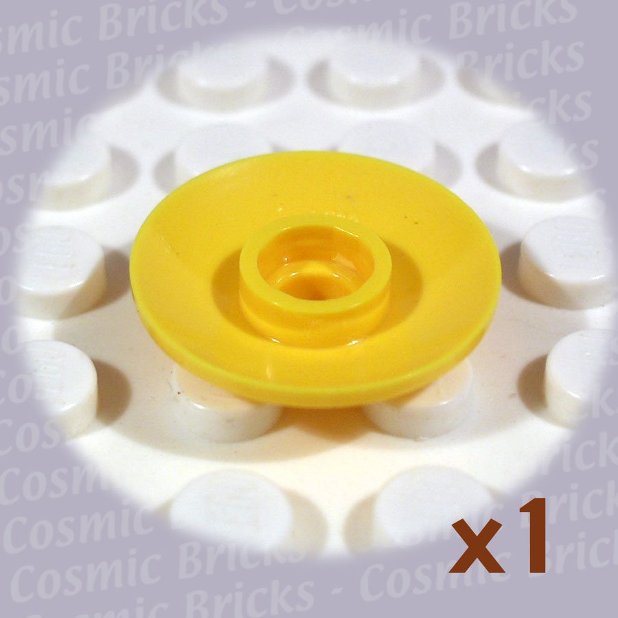 LEGO Yellow Dish 2x2 Inverted 4740 71874 30063 4169960 (single,U)