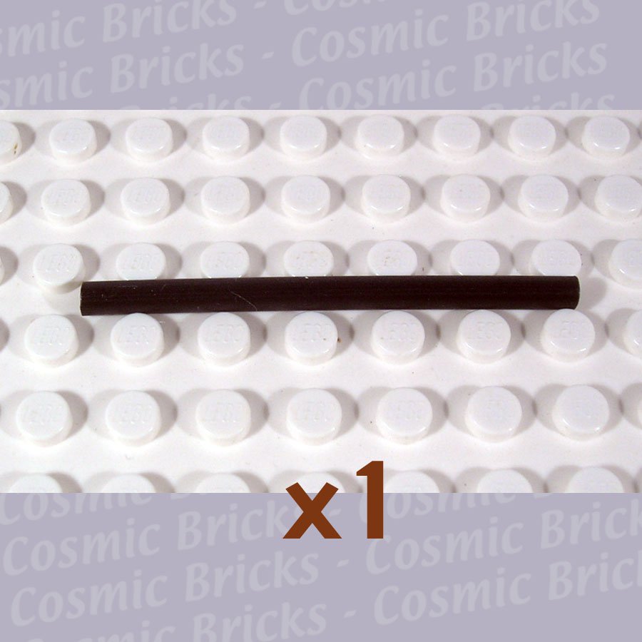 LEGO Black Hose Rigid 3mm D 6L 4495367 (single,N)