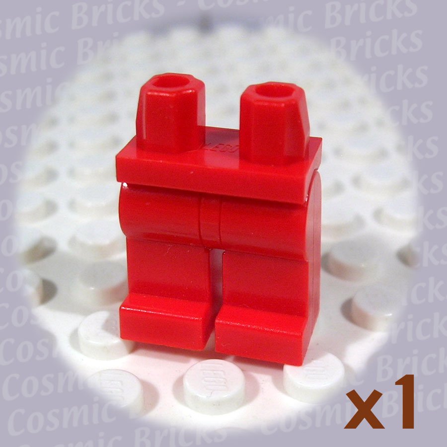 LEGO Red Hips and Red Legs (single,U)