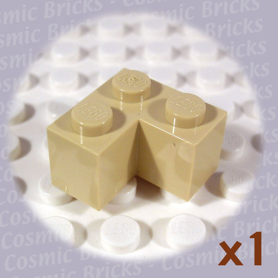 LEGO Tan Brick 2x2 Corner 4124455 2357 (single,N)