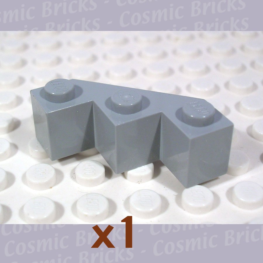 LEGO Light Bluish Gray Brick Modified Facet 3x3 4211718 2462(single,N)
