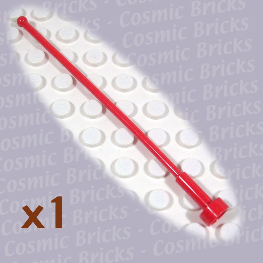 LEGO Bright Red Antenna Whip 8H 256921 2569 (single,U)