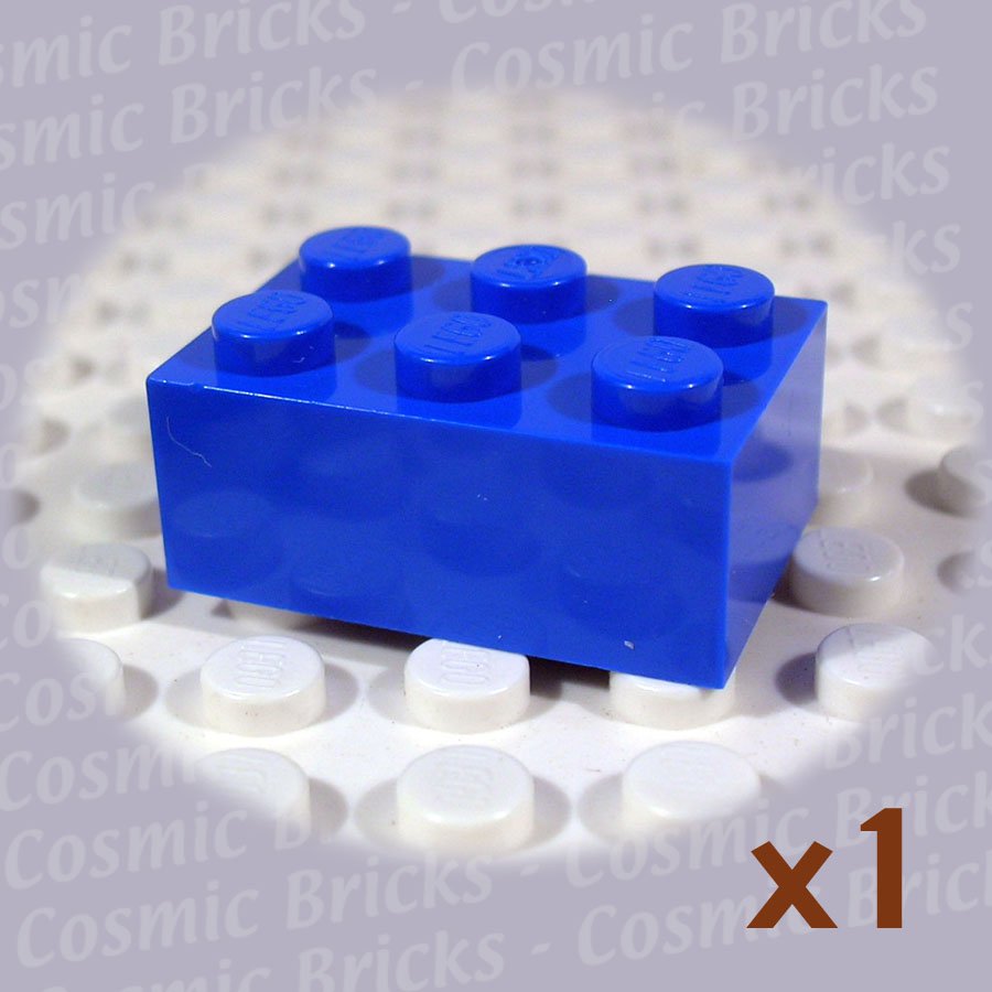 LEGO Blue Brick 2x3 300223 3002 (single,U)