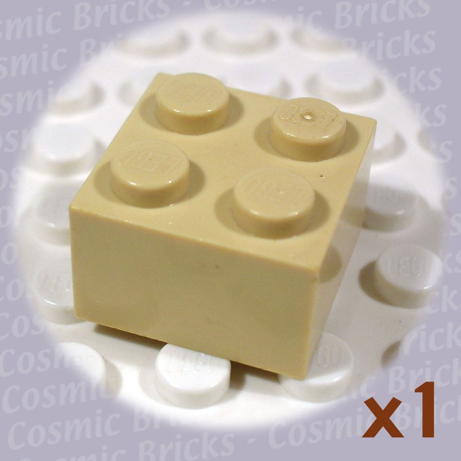 LEGO Tan Brick 2x2 4114306 3003 (single,U)