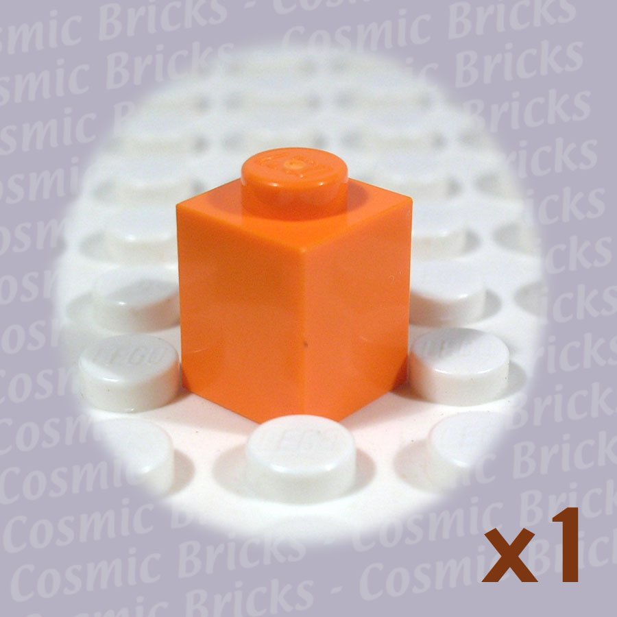 LEGO Orange Brick 1x1 4173805 3005 (single,N)