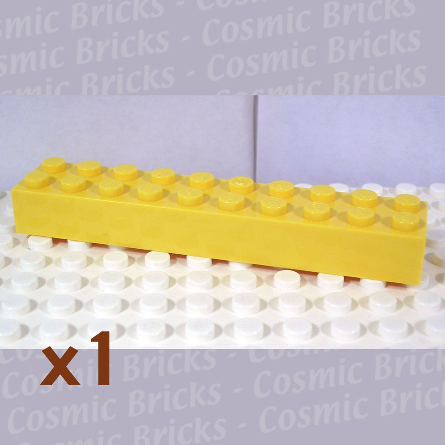 LEGO Yellow Brick 2x10 300624 3006 (single,N)