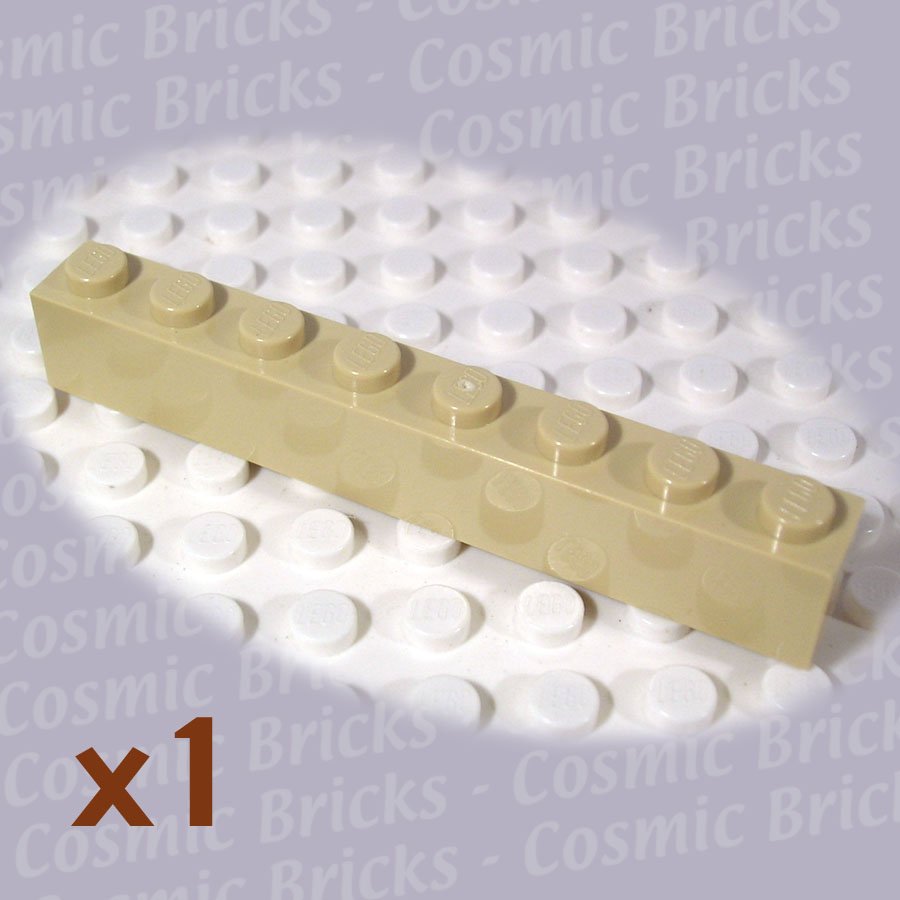 LEGO Tan Brick 1x8 4124002 4159774 3008 (single,N)